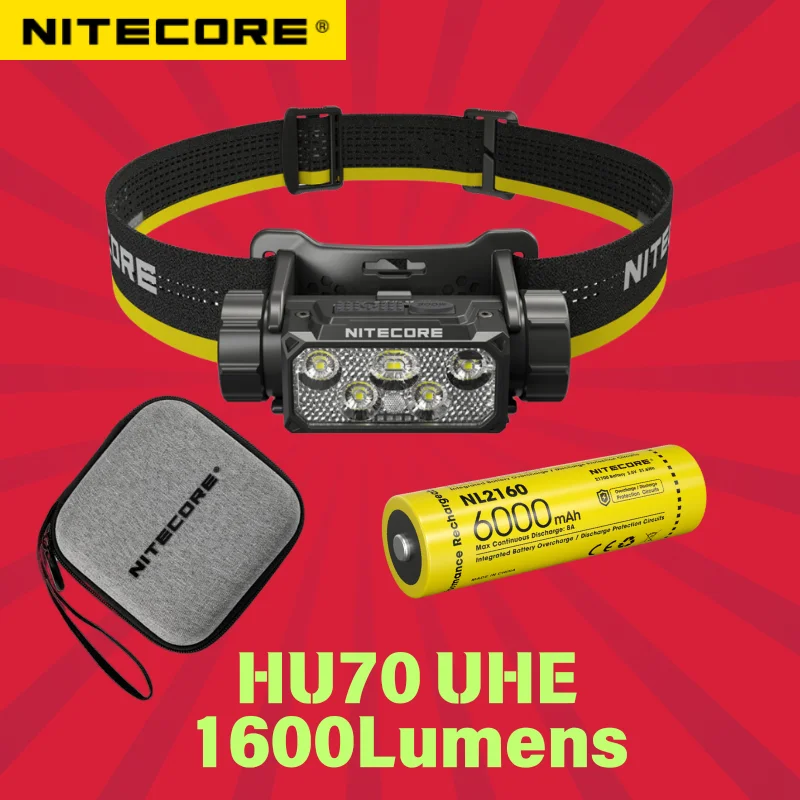 Home Cinema Imax - NITECORE HC70 UHE 1600 lumenów latarka