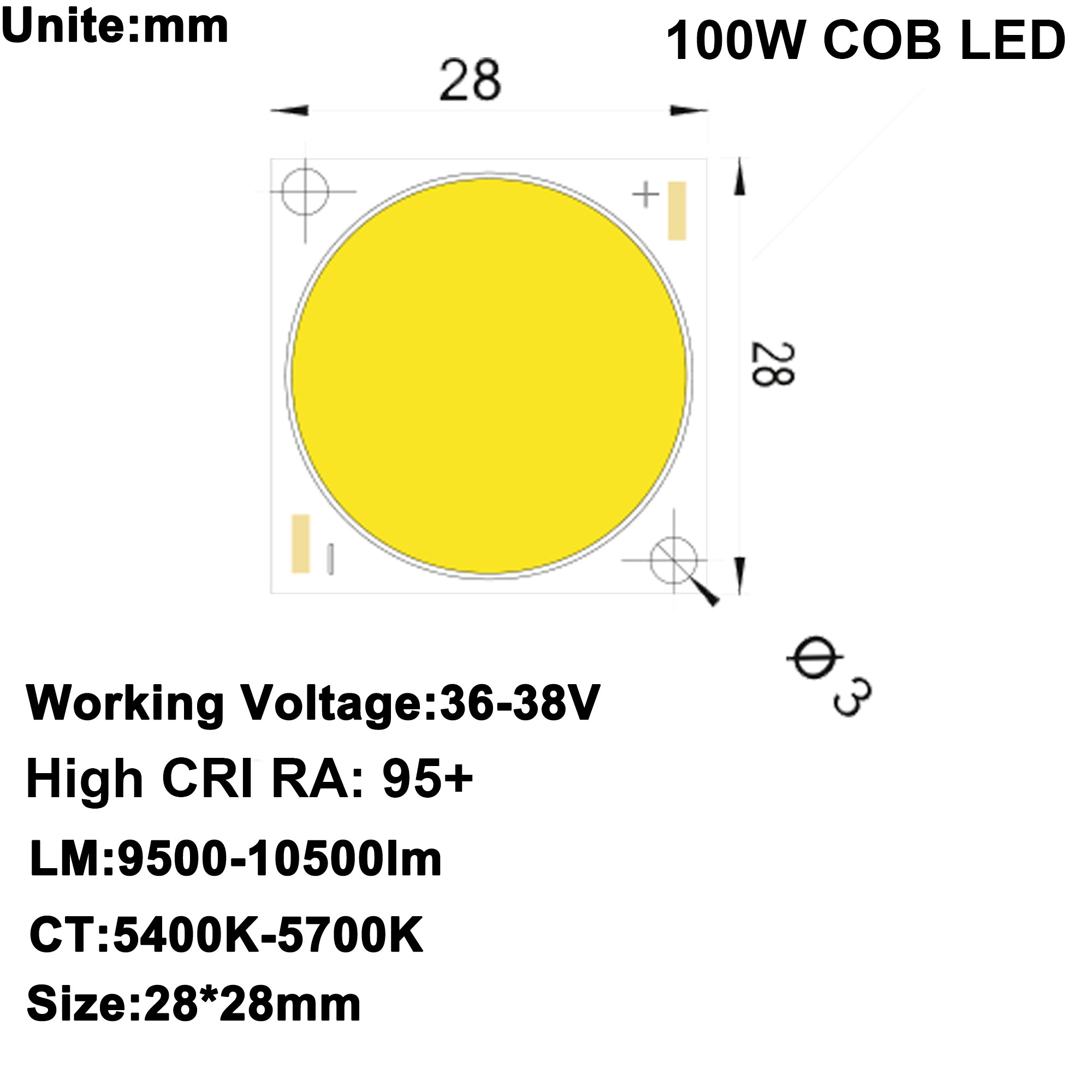 Home Cinema Led Projector - DIY LED U-HOME wysoki CRI 95