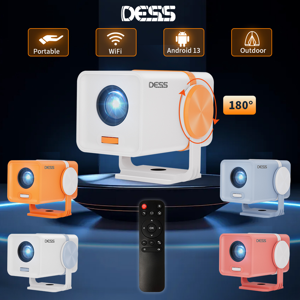 Home Cinema Focal - Projektor DESS Android 13 Dual Band