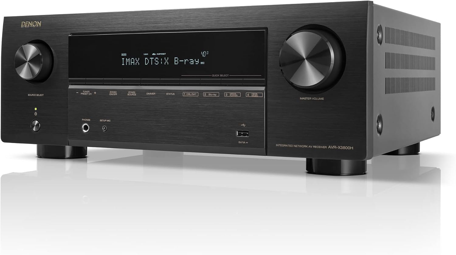 Home Cinema Denon - Denon AVR-X3800H 9.4-kanałowy 8K UHD AV