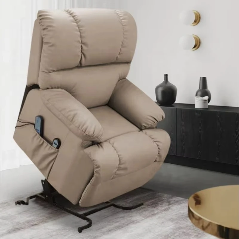 Home Cinema Furniture - Nowoczesny elektryczny fotel masujący z metalową