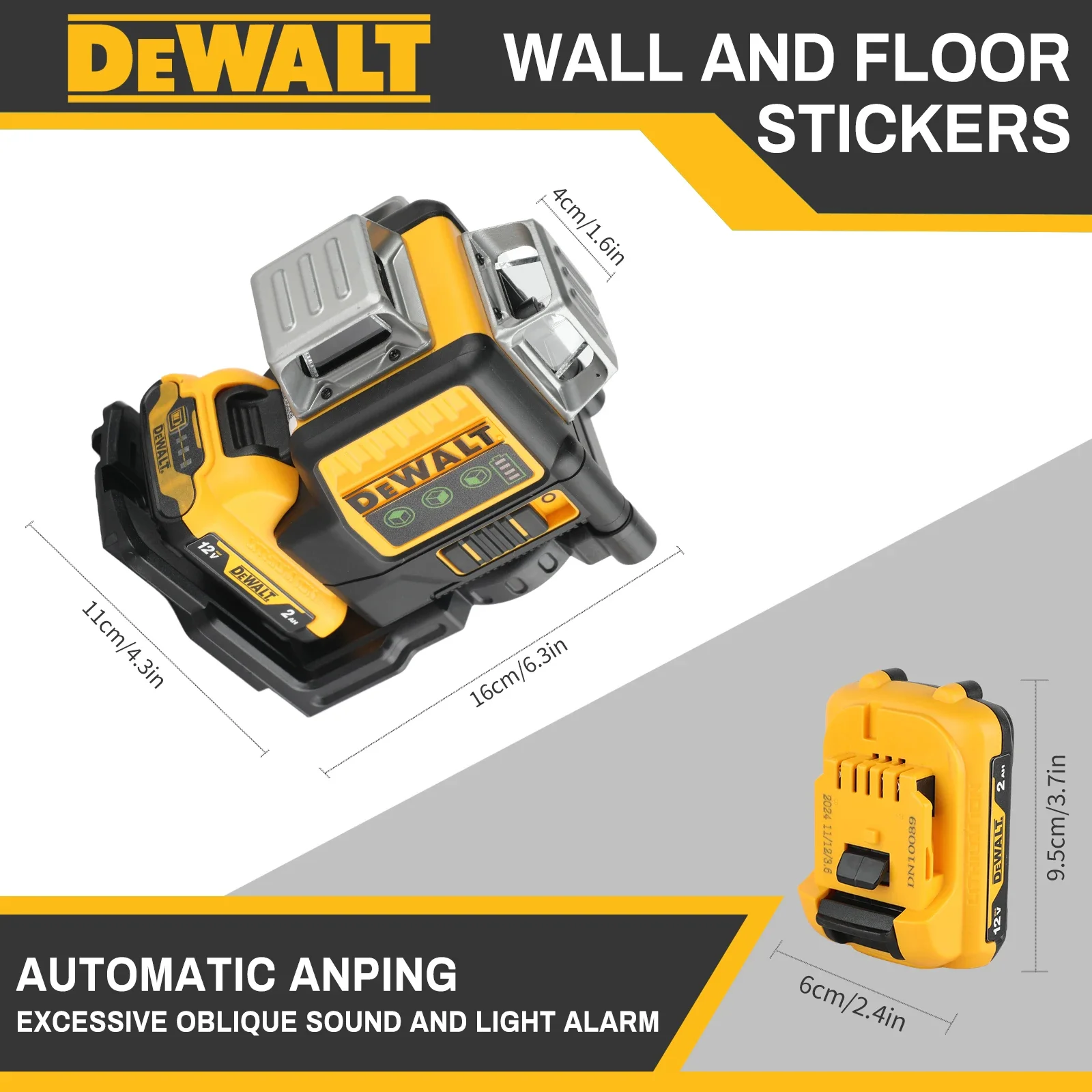 Home Cinema Imax - DEWALT DW089LG 12V MAX Zielony Laserowy