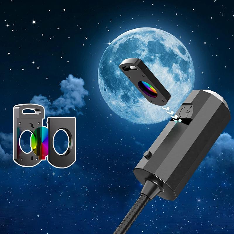 (BF06) Romantyczny Obrotowy Pr – Home Cinema Led Projector recenzja i cena