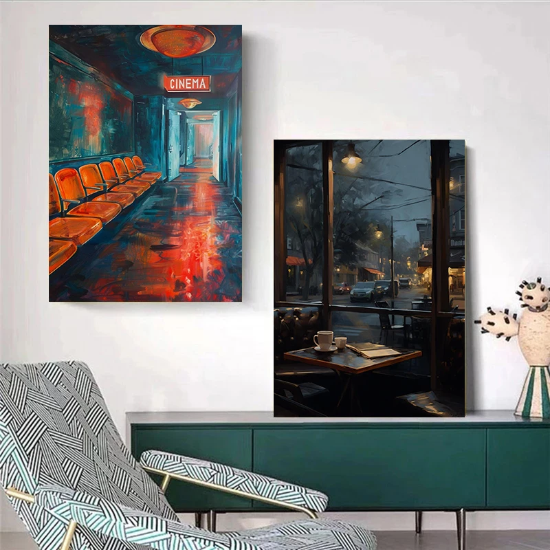 1 szt. bezramowy plakat Moody  – Home Cinema Usa recenzja i cena