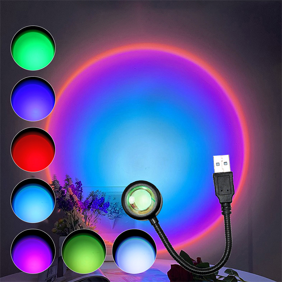 Projektor LED USB Lampa Zachód – Home Cinema Led Projector recenzja i cena