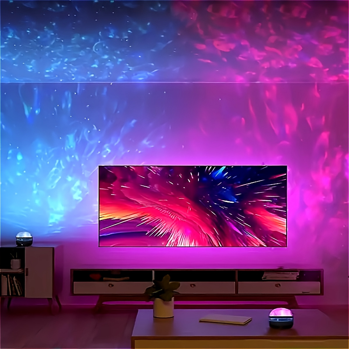 Projektor LED z efektem fal wo – Home Cinema Led Projector recenzja i cena