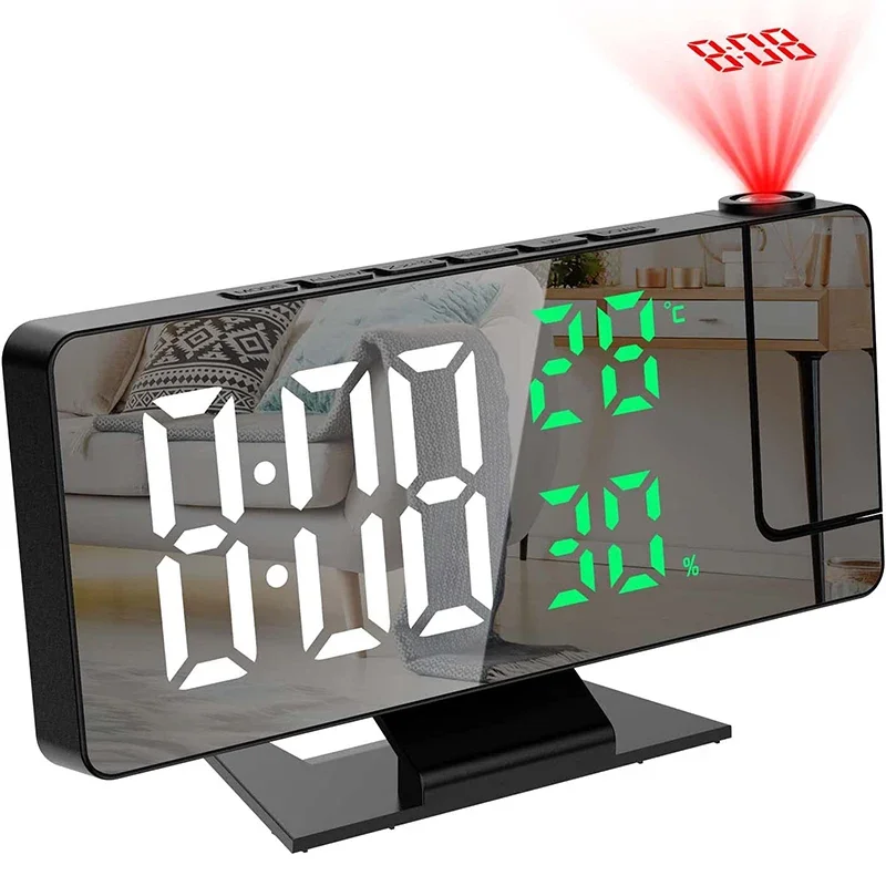 Projektor LED Cyfrowy Budzik z – Home Cinema Led Projector recenzja i cena