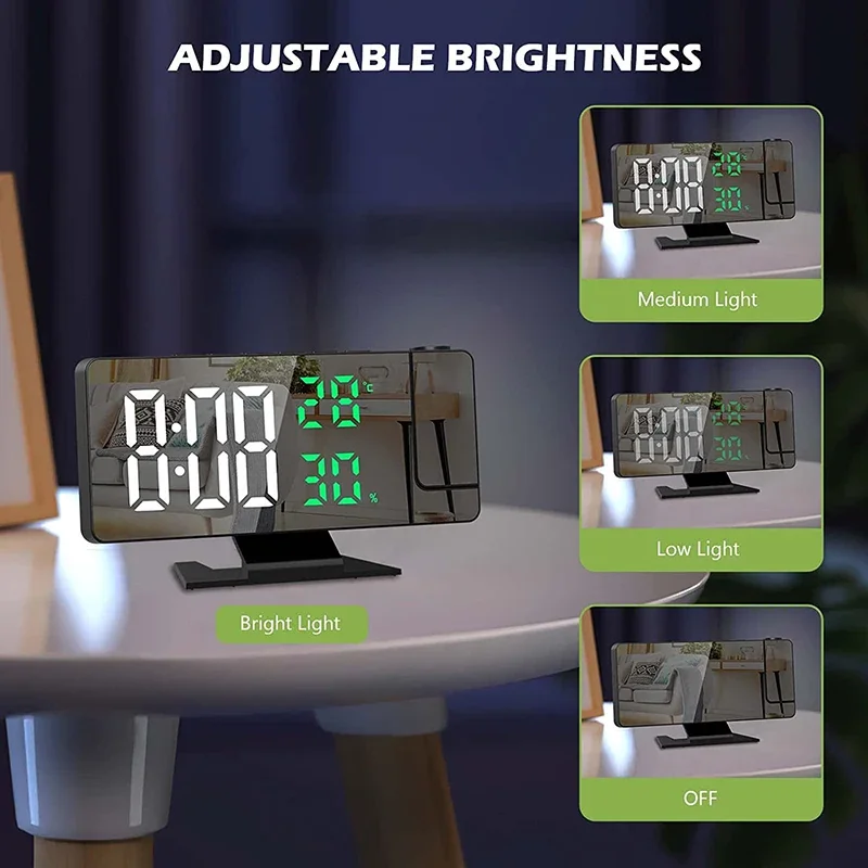 Projektor LED Cyfrowy Budzik z – Home Cinema Led Projector recenzja i cena