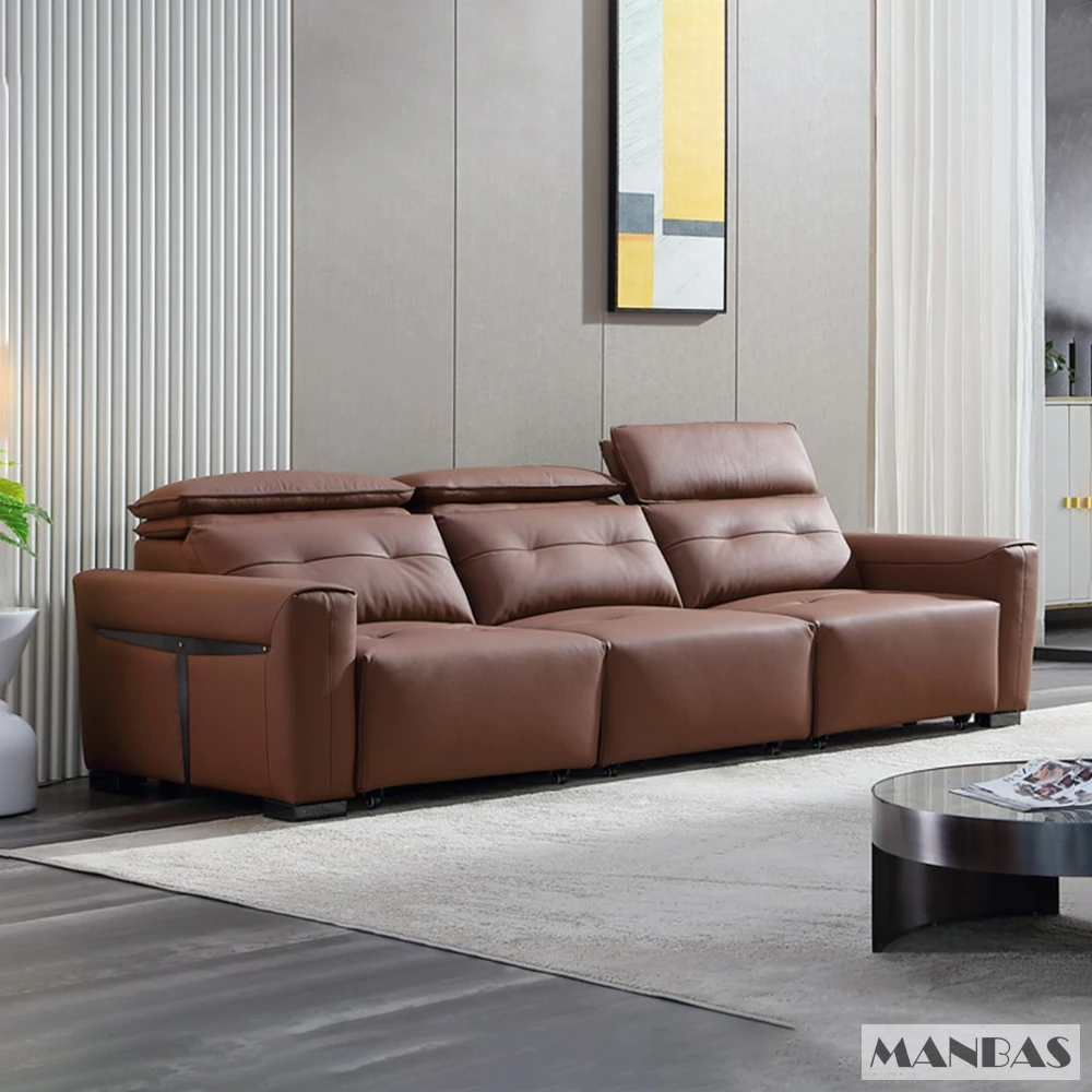 Elektryczna rozkładana sofa z  – Home Cinema Furniture recenzja i cena