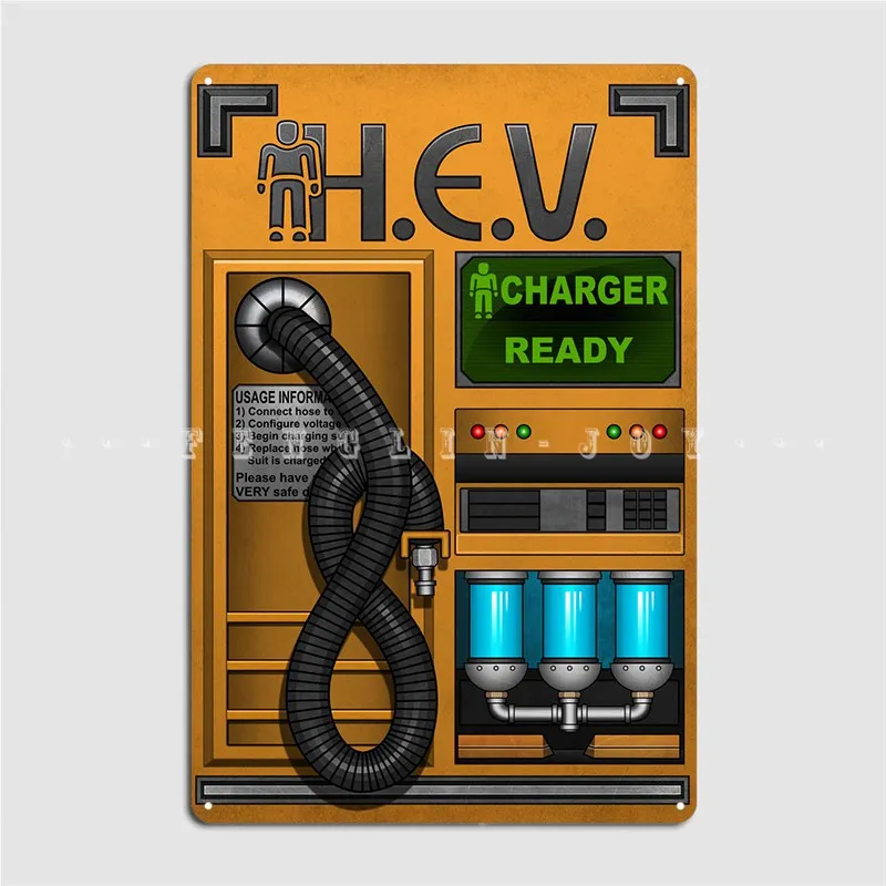 Metalowy szyld Half Life Hev C – Home Cinema Usa recenzja i cena