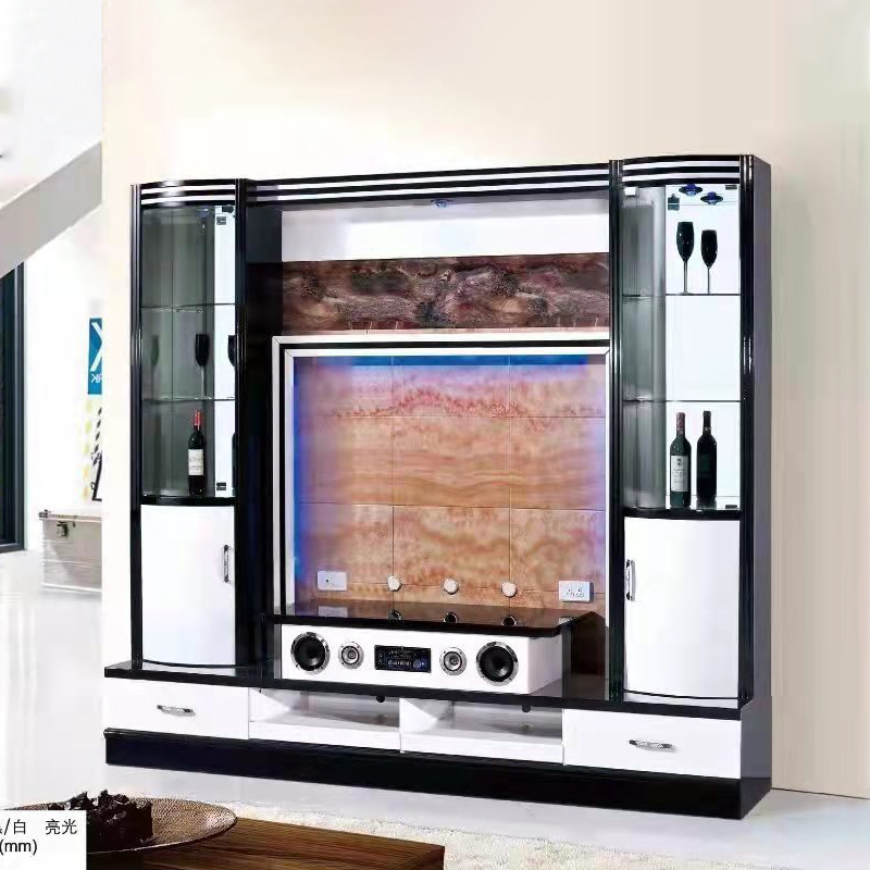 Meble do salonu Prosta drewnia – Home Cinema Furniture recenzja i cena