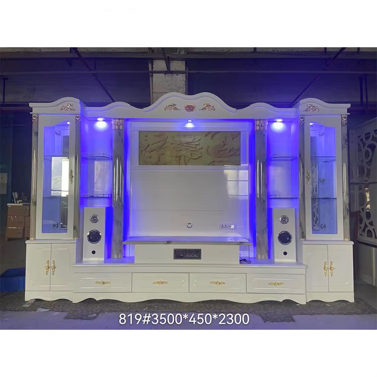 Meble do salonu Prosta drewnia – Home Cinema Furniture recenzja i cena