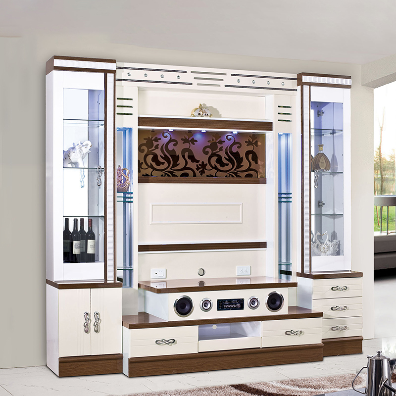 Meble do salonu Prosta drewnia – Home Cinema Furniture recenzja i cena