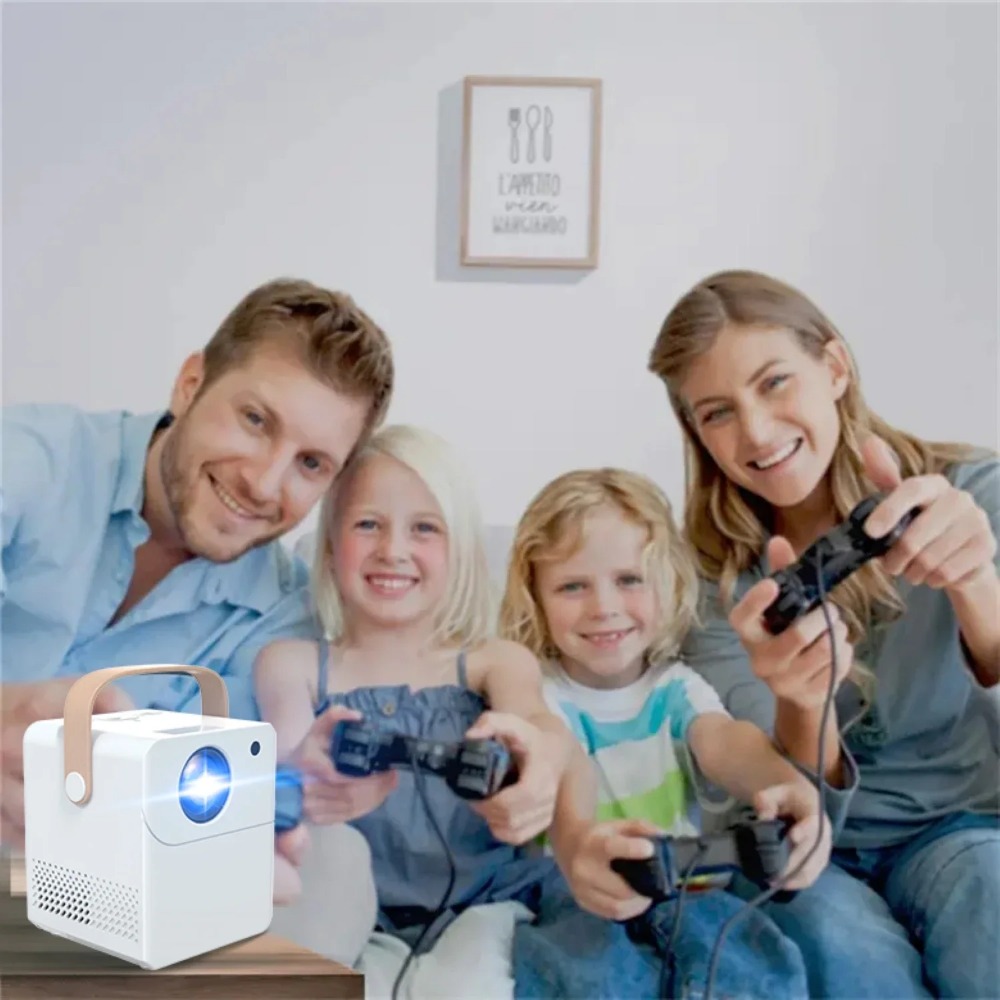 Przenośny inteligentny projekt – Home Cinema Led Projector recenzja i cena